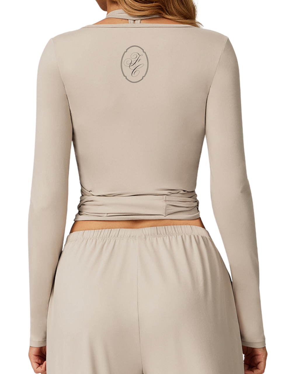 The Studio Wrap Top
